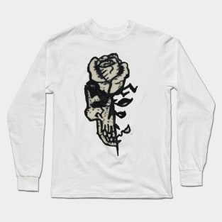 SKULL ROSE Long Sleeve T-Shirt